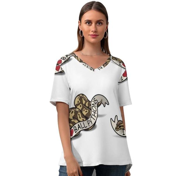 women's t-shirt python t shirt trendy lady summer short sleeve pattern v neck tshirt plus size, White
women's t-shirt python t shirt trendy lady summer short sleeve pattern v neck tshirt plus size, White