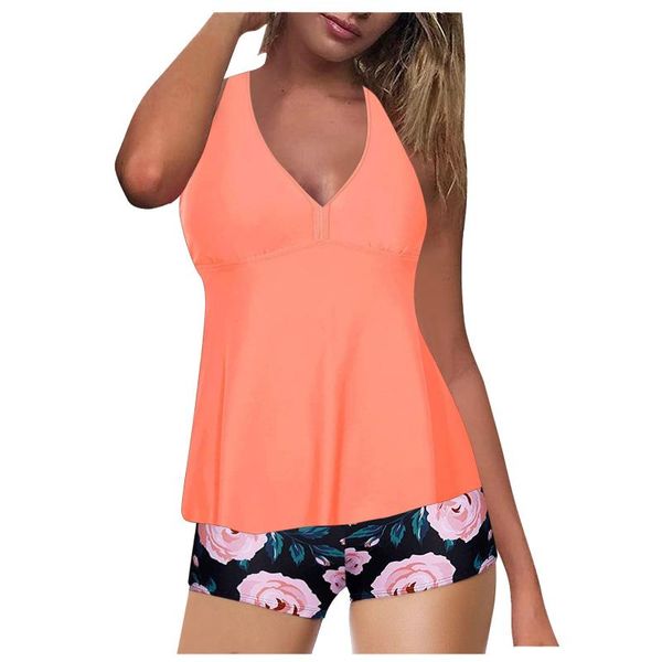40# swimwear women tankini high waist neck halter tummy control two piece swimsuit summer bathing suit bather swimming two-piece suits
40# swimwear women tankini high waist neck halter tummy control two piece swimsuit summer bathing suit bather swimming two-piece suits