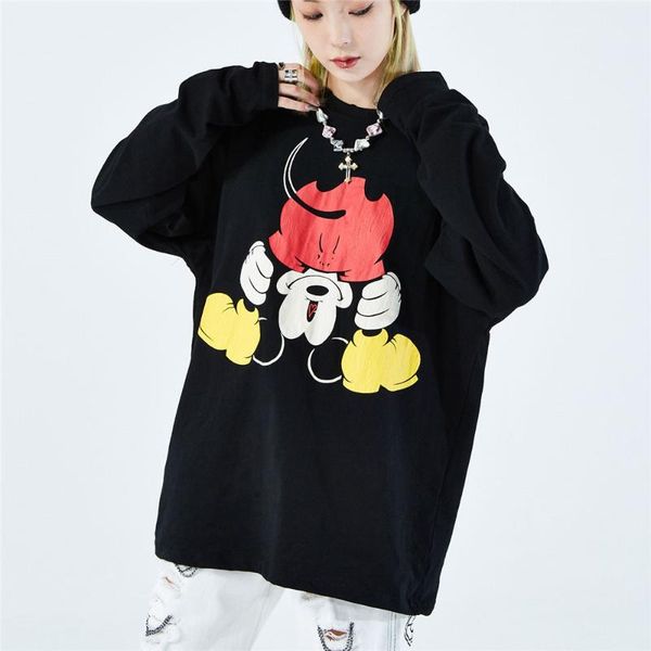 men's t-shirts t-shirt full sleeve oversized hip hop streetwear cute bear print harajuku tshirt autumn cotton casual t shirt clothing, White;black
men's t-shirts t-shirt full sleeve oversized hip hop streetwear cute bear print harajuku tshirt autumn cotton casual t shirt clothing, White;black