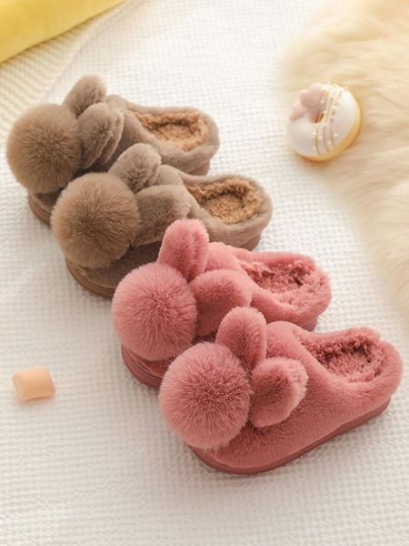 slipper winter kids slippers solid candy color plush indoor for boys baby toddler girls soft warm non slip floor children shoes, Black;grey
slipper winter kids slippers solid candy color plush indoor for boys baby toddler girls soft warm non slip floor children shoes, Black;grey