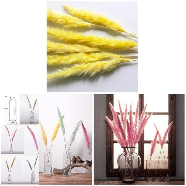 decorative flowers & wreaths 15 pcs dried small pampas grass phragmites communis decoration for home store wedding est festive party supplie
decorative flowers & wreaths 15 pcs dried small pampas grass phragmites communis decoration for home store wedding est festive party supplie