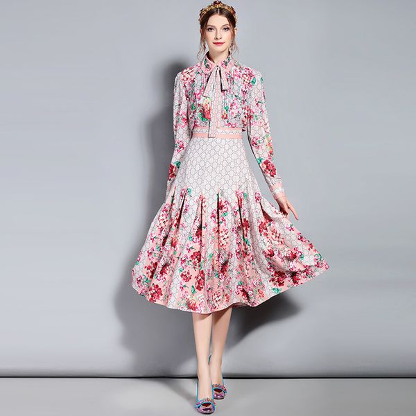 spring fashion long-sleeved single breasted turn-down collar shirt pleated skirt printed women two piece outfits 210421, White
spring fashion long-sleeved single breasted turn-down collar shirt pleated skirt printed women two piece outfits 210421, White