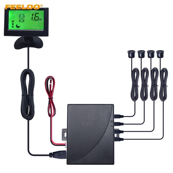 car rear view cameras& parking sensors feeldo 3-stage background color alarm lcd monitor backup reversing aid sensor system #hq1813
car rear view cameras& parking sensors feeldo 3-stage background color alarm lcd monitor backup reversing aid sensor system #hq1813