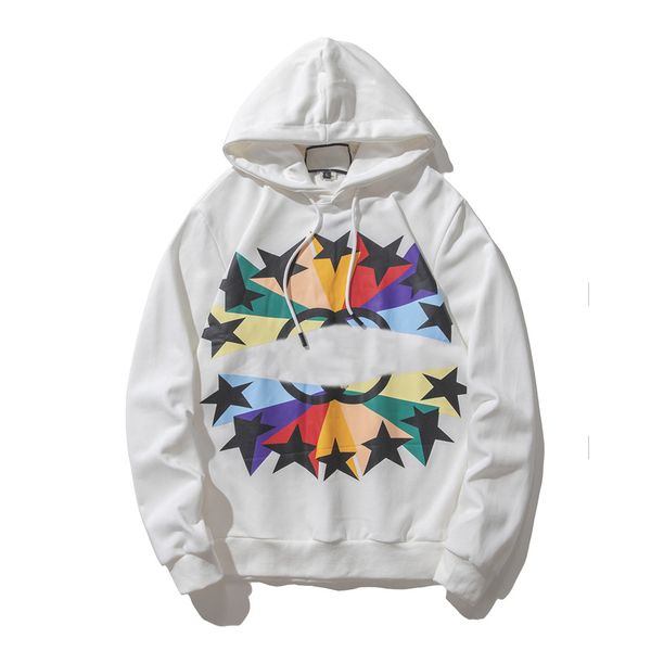 mens designer white hoodie color fivepointed star printing casual autumn winter european and american men women trend brand necessary for ke, Black
mens designer white hoodie color fivepointed star printing casual autumn winter european and american men women trend brand necessary for ke, Black