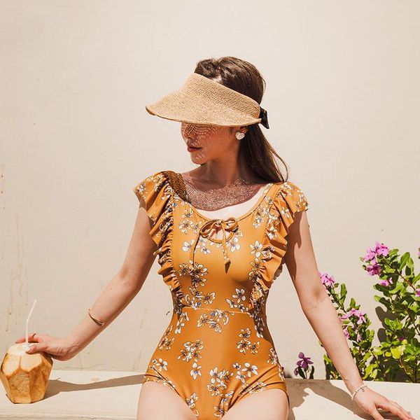 korean style one piece swimwear floral swimsuit women bathing suit ruffle monokini beachwear 2021 one-piece suits
korean style one piece swimwear floral swimsuit women bathing suit ruffle monokini beachwear 2021 one-piece suits