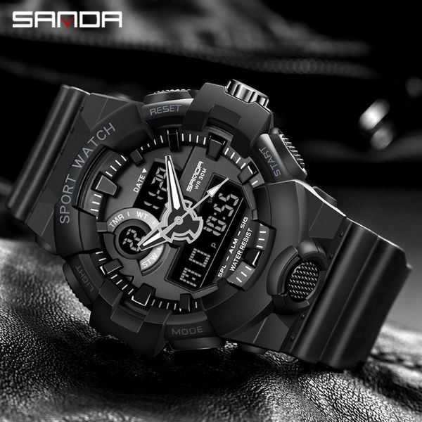 wristwatches sanda military sports mens watches led quartz watch 30m waterproof g style s male clock relogio masculin, Slivery;brown
wristwatches sanda military sports mens watches led quartz watch 30m waterproof g style s male clock relogio masculin, Slivery;brown
