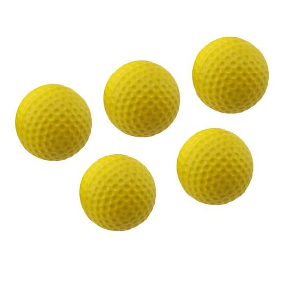 golf balls 5 pcs indoors practice high elastic outdoor training aid (yellow)
golf balls 5 pcs indoors practice high elastic outdoor training aid (yellow)