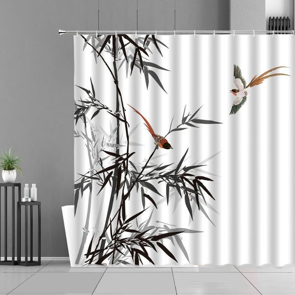 shower curtains ink painting bamboo leaves bird mountain water plant landscape waterproof bathroom curtain chinese home decor
shower curtains ink painting bamboo leaves bird mountain water plant landscape waterproof bathroom curtain chinese home decor