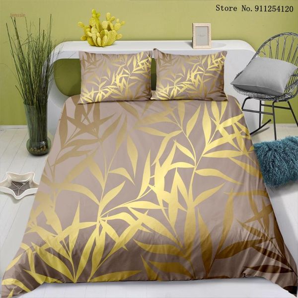 bedding sets golden leaves 3d print quilt cover pillowcase nordic style bedspread king double size decor duvet set
bedding sets golden leaves 3d print quilt cover pillowcase nordic style bedspread king double size decor duvet set
