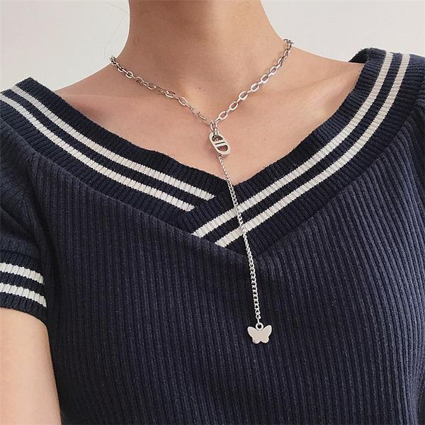 chains perfect titanium steel not fade the lock sweet disco dancing hip-hop sweater necklace, Silver
chains perfect titanium steel not fade the lock sweet disco dancing hip-hop sweater necklace, Silver