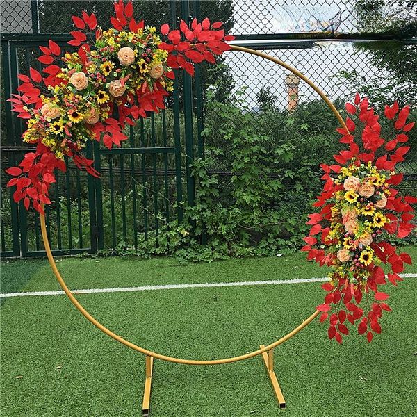 party decoration wedding props wrought iron ring arrangement balloon arch stage background garland ornaments with flowers
party decoration wedding props wrought iron ring arrangement balloon arch stage background garland ornaments with flowers