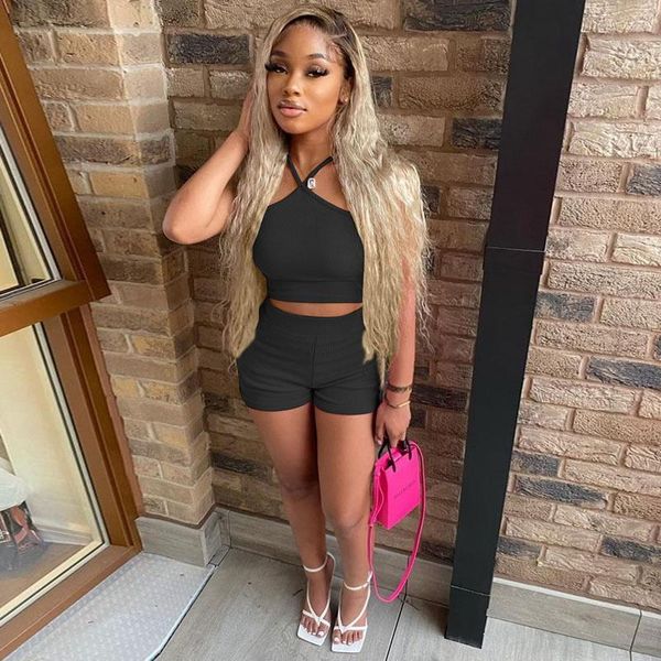 women's tracksuits thorn tree knitted 2 piece set women summer clothes halter tanks off shoulder tube crop biker shorts outfits cl, Gray
women's tracksuits thorn tree knitted 2 piece set women summer clothes halter tanks off shoulder tube crop biker shorts outfits cl, Gray