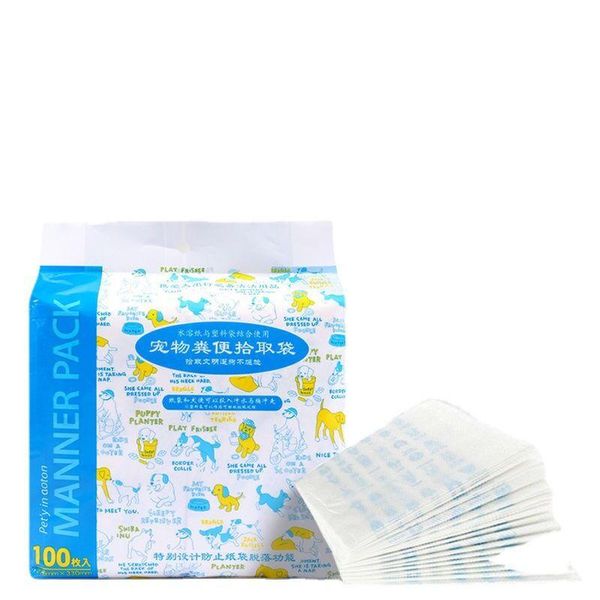 dog travel & outdoors degradable water-soluble thickened large poop bag for
dog travel & outdoors degradable water-soluble thickened large poop bag for