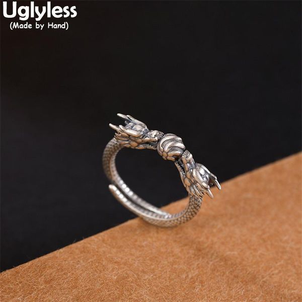 cluster rings uglyless vivid 2 dragons playing ball thai silver for men 925 animals cool guys males dress jewelry handmade, Golden;silver
cluster rings uglyless vivid 2 dragons playing ball thai silver for men 925 animals cool guys males dress jewelry handmade, Golden;silver