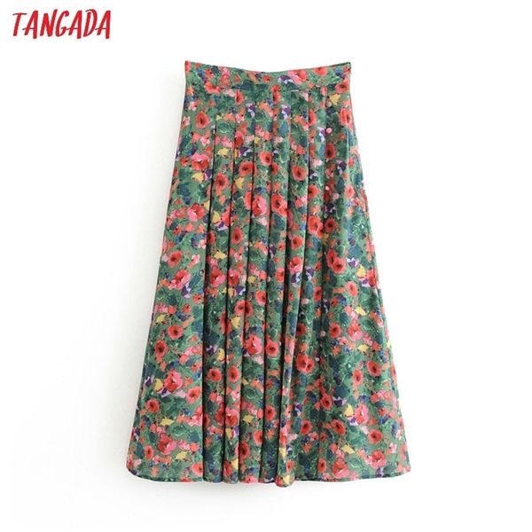 women french style floral midi skirt faldas mujer vintage zipper office ladies elegant chic mid calf skirts 1t10 210416, Black
women french style floral midi skirt faldas mujer vintage zipper office ladies elegant chic mid calf skirts 1t10 210416, Black