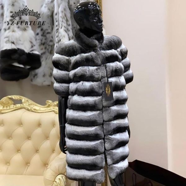 women's fur & faux long size real rex chinchilla coat/grey striped outwear short slevees plus coats women coat jacket, Black
women's fur & faux long size real rex chinchilla coat/grey striped outwear short slevees plus coats women coat jacket, Black