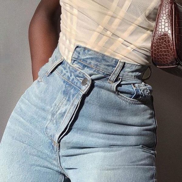 women's jeans chidrizawa irregular fashion denim wide leg pants high waist for women streetwear harajuku loose long boyfriend, Blue
women's jeans chidrizawa irregular fashion denim wide leg pants high waist for women streetwear harajuku loose long boyfriend, Blue