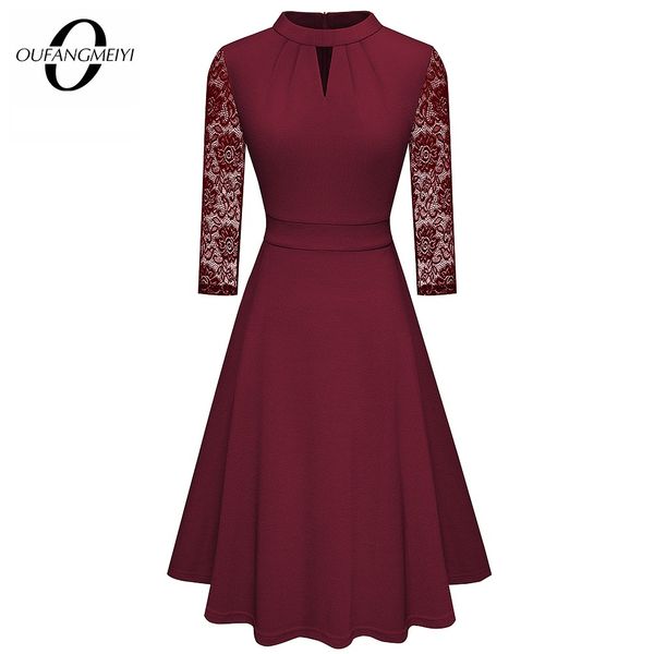 women vintage chic floral hollow out lace patchwork elegant new year party flare a-line dress ea234, Black;gray
women vintage chic floral hollow out lace patchwork elegant new year party flare a-line dress ea234, Black;gray