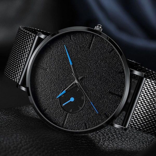wristwatches fashion men luxury leather strap watches mens business stainless steel mesh quartz watch for gift relogio masculino, Slivery;brown
wristwatches fashion men luxury leather strap watches mens business stainless steel mesh quartz watch for gift relogio masculino, Slivery;brown