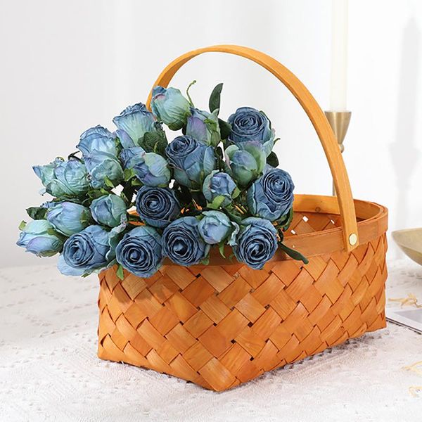 decorative flowers & wreaths 6/12 pcs artificial retro focused edge rose bridal bouquets for wedding table home party prop decorations birth
decorative flowers & wreaths 6/12 pcs artificial retro focused edge rose bridal bouquets for wedding table home party prop decorations birth