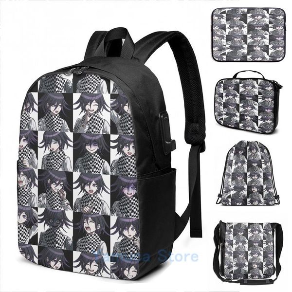 backpack funny graphic print kokichi ouma usb charge men school bags women bag travel laptop
backpack funny graphic print kokichi ouma usb charge men school bags women bag travel laptop
