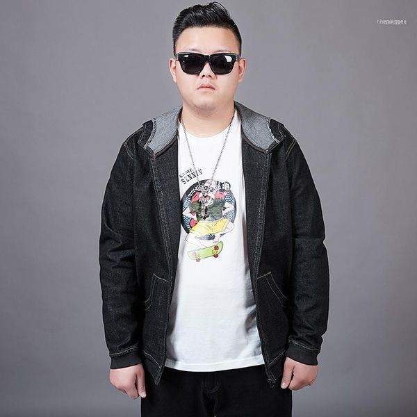 men's jackets 2021 spring autumn in oversized denim coat jacket loose black hooded 6xl 7xl 8xl brand clothing1, Black;brown
men's jackets 2021 spring autumn in oversized denim coat jacket loose black hooded 6xl 7xl 8xl brand clothing1, Black;brown