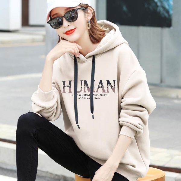 women's hoodies & sweatshirts women friends harajuku letters print pocket warm thicken pullovers hip hop loose solid female for, Black
women's hoodies & sweatshirts women friends harajuku letters print pocket warm thicken pullovers hip hop loose solid female for, Black