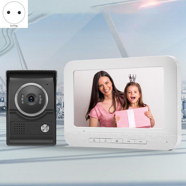 doorbells 7-inch wired video doorbell intercom rain camera two-way audio remote unlock eu plug
doorbells 7-inch wired video doorbell intercom rain camera two-way audio remote unlock eu plug