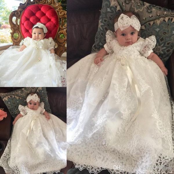 white lace princess baby first communion dresses pearls beaded short sleeve girls dress with ribbon sashes children long prom pa girl's, Red;yellow
white lace princess baby first communion dresses pearls beaded short sleeve girls dress with ribbon sashes children long prom pa girl's, Red;yellow