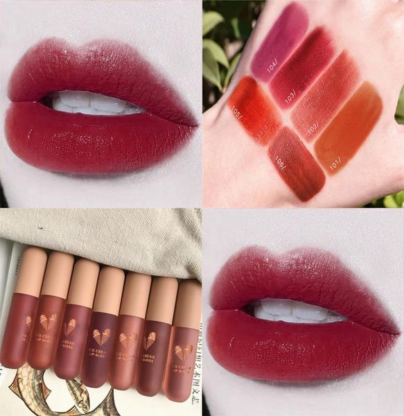 lip gloss ice cream mud matte lipstick long lasting milk tea mousse glaze not easy to fade tint maquiagem cosmetic tslm1
lip gloss ice cream mud matte lipstick long lasting milk tea mousse glaze not easy to fade tint maquiagem cosmetic tslm1