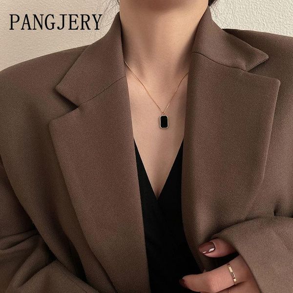chains pangjery 925 sterling silver square necklaces for women fashion temperament luxury creative charming simple party jewelry gifts
chains pangjery 925 sterling silver square necklaces for women fashion temperament luxury creative charming simple party jewelry gifts