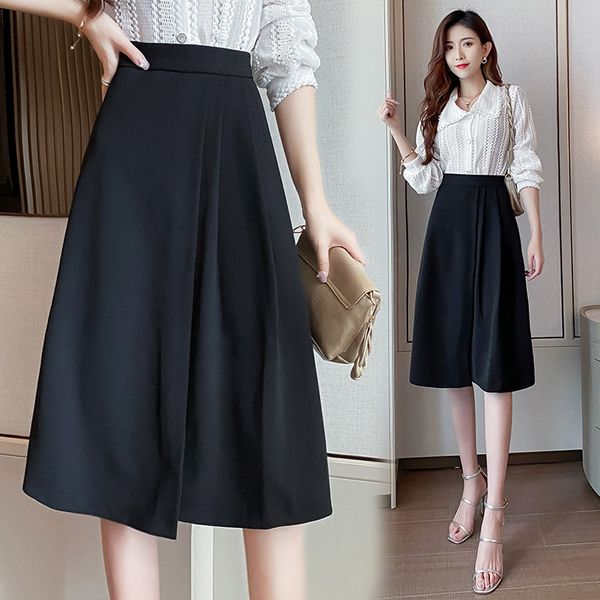 skirts black half a word medium length spring and summer women's high waist covering crotch hanging feeling large umbrella skirt shows
skirts black half a word medium length spring and summer women's high waist covering crotch hanging feeling large umbrella skirt shows