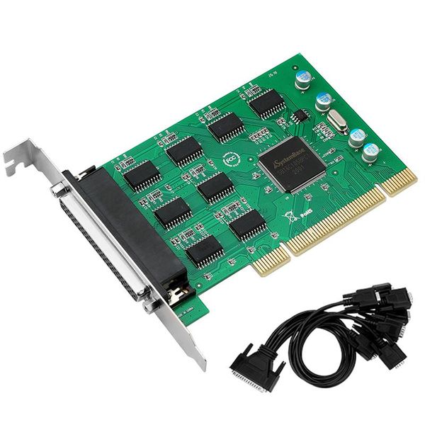 computer cables & connectors pci to 8 serial port rs232 card interface industrial control expansion adapter sysbase 16c1058 chip
computer cables & connectors pci to 8 serial port rs232 card interface industrial control expansion adapter sysbase 16c1058 chip