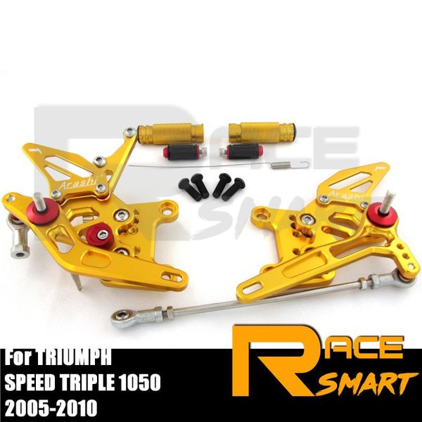 pedals cnc aluminum motorcycle adjustable rearsets rear sets foot pegs for speed triple 1050 2005-2010 2006 2007 2008 2009
pedals cnc aluminum motorcycle adjustable rearsets rear sets foot pegs for speed triple 1050 2005-2010 2006 2007 2008 2009