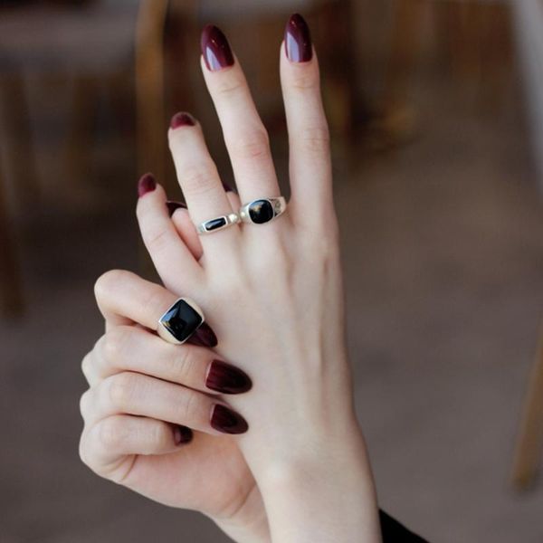 cluster rings silvology 925 sterling silver glossy square geometric drop glaze fashionable open for women luxury festival jewelry, Golden;silver
cluster rings silvology 925 sterling silver glossy square geometric drop glaze fashionable open for women luxury festival jewelry, Golden;silver