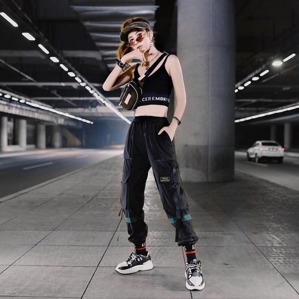 women's pants & capris dandeqi streetwear cargo fashion spliced side pocket harem harajuku loose summer thin hip hop female, Black;white
women's pants & capris dandeqi streetwear cargo fashion spliced side pocket harem harajuku loose summer thin hip hop female, Black;white