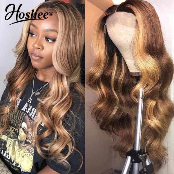 lace wigs brown body wave front human hair for women pre plucked brazilian remy highlight honey blonde wig 180%, Black;brown
lace wigs brown body wave front human hair for women pre plucked brazilian remy highlight honey blonde wig 180%, Black;brown