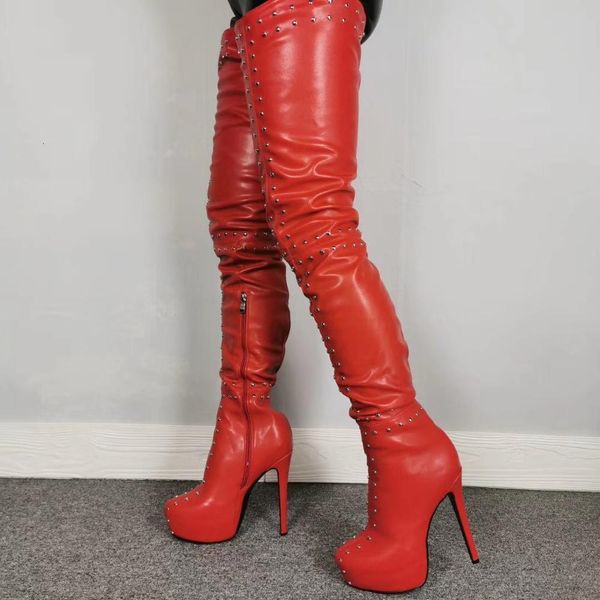 boots olomm female platform thigh high boots studded stiletto heels digit round foot black red party shoes plus me size 5-15 f4l2
boots olomm female platform thigh high boots studded stiletto heels digit round foot black red party shoes plus me size 5-15 f4l2