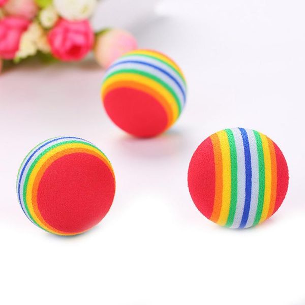 cat toys 1pcs rainbow pet ball interactive play chewing rattle scratch training balls dog supplies
cat toys 1pcs rainbow pet ball interactive play chewing rattle scratch training balls dog supplies