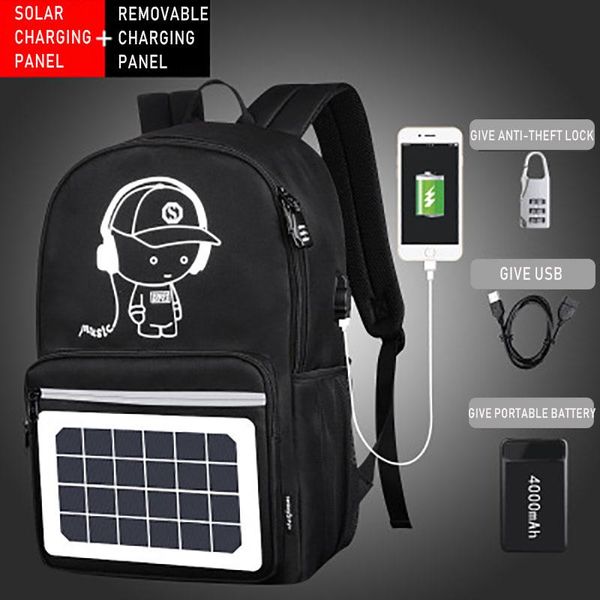 backpack oxford cloth smart male outdoor solar charging bag for lapschoolbag multi-function usb travel man
backpack oxford cloth smart male outdoor solar charging bag for lapschoolbag multi-function usb travel man