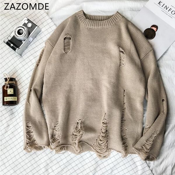 men's sweaters men oversized sweater gray loose man vintage hole solid street damage knitted, White;black
men's sweaters men oversized sweater gray loose man vintage hole solid street damage knitted, White;black
