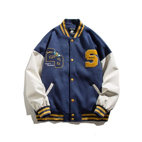 men's jackets outerwear coats hip hop jassen men letters borumen high street patchwork color baseball block harajuku oversize baseball, Black;brown
men's jackets outerwear coats hip hop jassen men letters borumen high street patchwork color baseball block harajuku oversize baseball, Black;brown