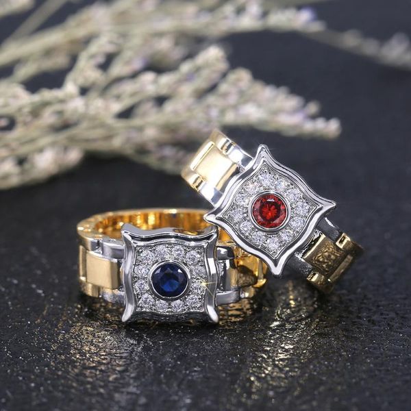 cluster rings 2021 brand rich tree fashion creative watch-shaped men's ring blue jewelry wholesale, Golden;silver
cluster rings 2021 brand rich tree fashion creative watch-shaped men's ring blue jewelry wholesale, Golden;silver