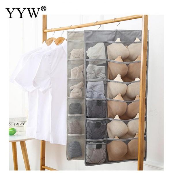 closet wardrobe organizer storage box bag 18 pockets clear home hanging tool socks bra underwear rack hanger large boxes & bins
closet wardrobe organizer storage box bag 18 pockets clear home hanging tool socks bra underwear rack hanger large boxes & bins
