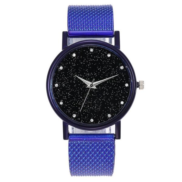 women's watch romantic starry sky crystal diamond-studded quartz for men and women casual fashion mesh belt wristwatches, Slivery;brown
women's watch romantic starry sky crystal diamond-studded quartz for men and women casual fashion mesh belt wristwatches, Slivery;brown