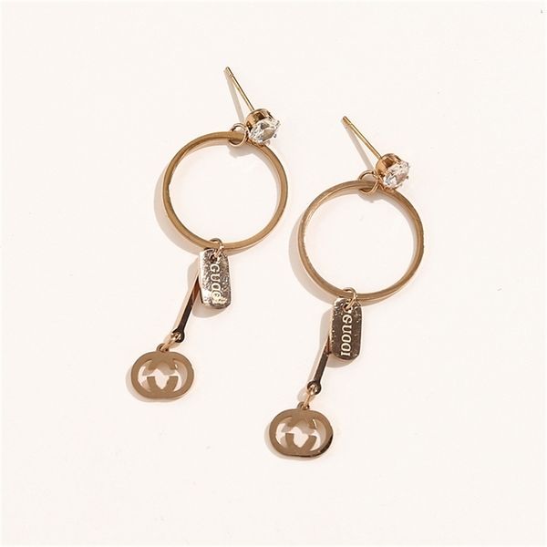 87% off wholesale shop stainless steel earrings round long double women's, Golden
87% off wholesale shop stainless steel earrings round long double women's, Golden