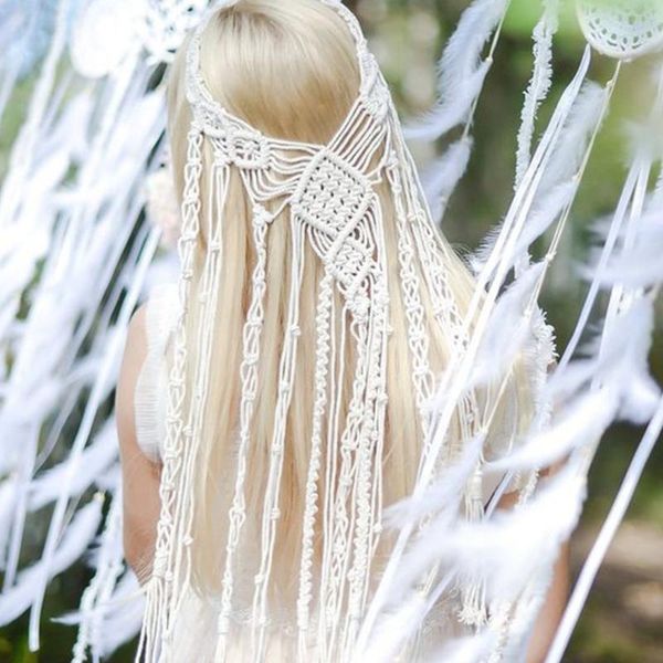 tapestries handwoven macrame cotton headband wedding boho headpiece tiara headdress bridal shower hair accessory
tapestries handwoven macrame cotton headband wedding boho headpiece tiara headdress bridal shower hair accessory