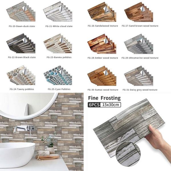 wall stickers 6/18pcs retro nostalgic wood grain decoration bedroom living room lite refurbished tile
wall stickers 6/18pcs retro nostalgic wood grain decoration bedroom living room lite refurbished tile