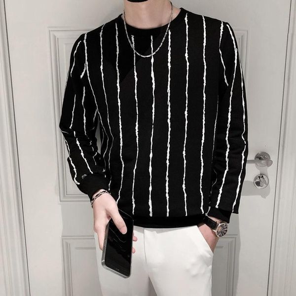 men's hoodies & sweatshirts fashion stripe design mens sweater multifunctional sweatshirt comfortable self-cultivation soft and elastic, Black
men's hoodies & sweatshirts fashion stripe design mens sweater multifunctional sweatshirt comfortable self-cultivation soft and elastic, Black