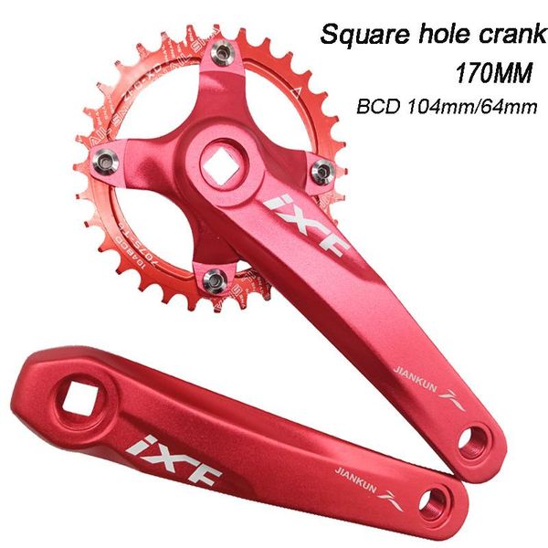 bike heels & chainwheels bicycle square hole crank sprocket 104bcd 170mm 32t 34t 36t 38t chainring mtb crankset
bike heels & chainwheels bicycle square hole crank sprocket 104bcd 170mm 32t 34t 36t 38t chainring mtb crankset